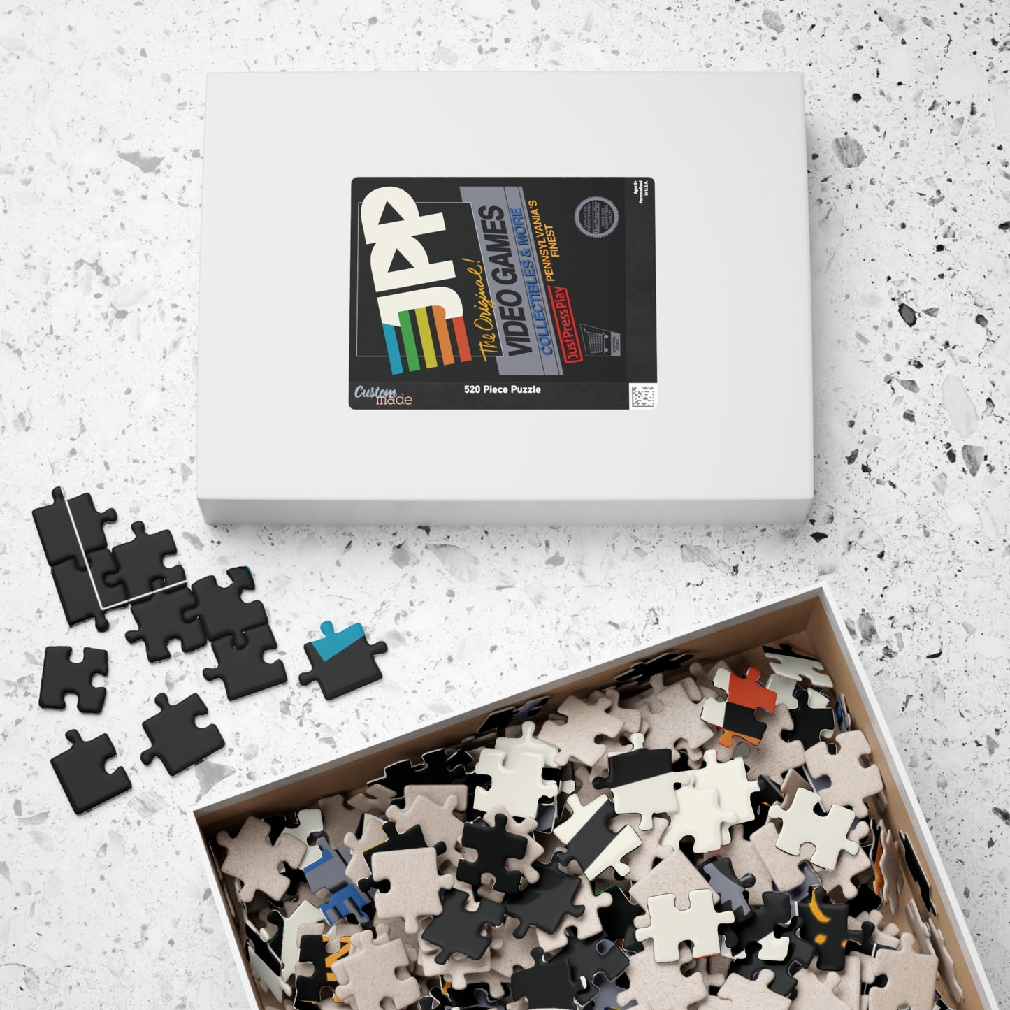 JPP Piece Puzzle - Black Box Logo