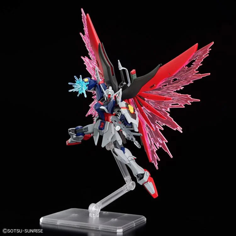 Mobile Suit Gundam SEED Freedom HGCE ZGMF/A-42S2 Destiny Gundam Spec II & Zeus Silhouette 1/144 Scale Model Kit - Bandai Spirits
