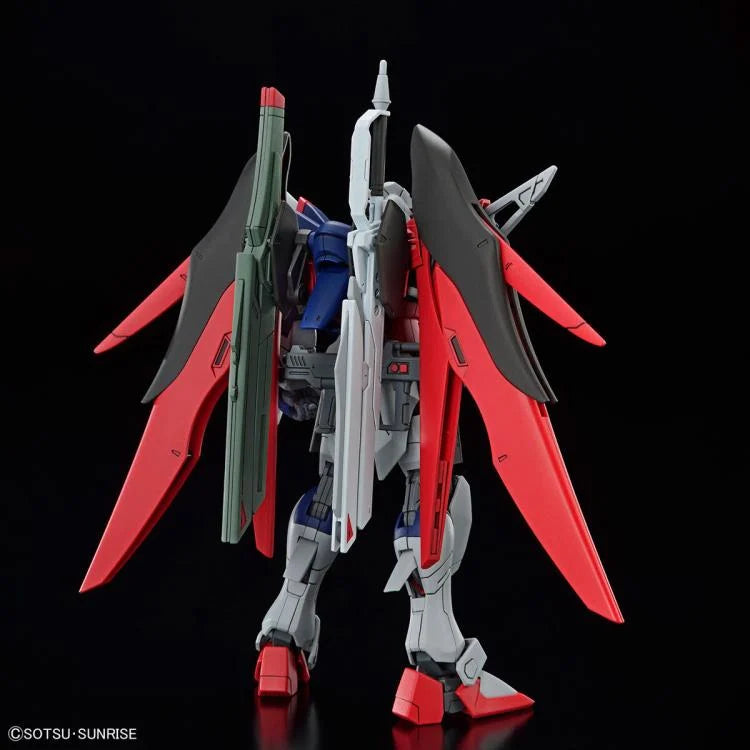 Mobile Suit Gundam SEED Freedom HGCE ZGMF/A-42S2 Destiny Gundam Spec II & Zeus Silhouette 1/144 Scale Model Kit - Bandai Spirits