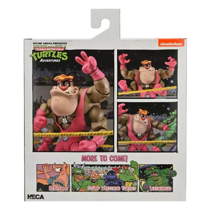 Teenage Mutant Ninja Turtles Adventures Stump Wrestling Cryin' Houn' Archie Comics Action Figure - NECA