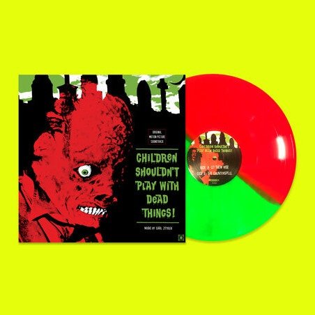 Children Shouldn't Play With Dead Things OST - Vinyl LP Record Red & Green