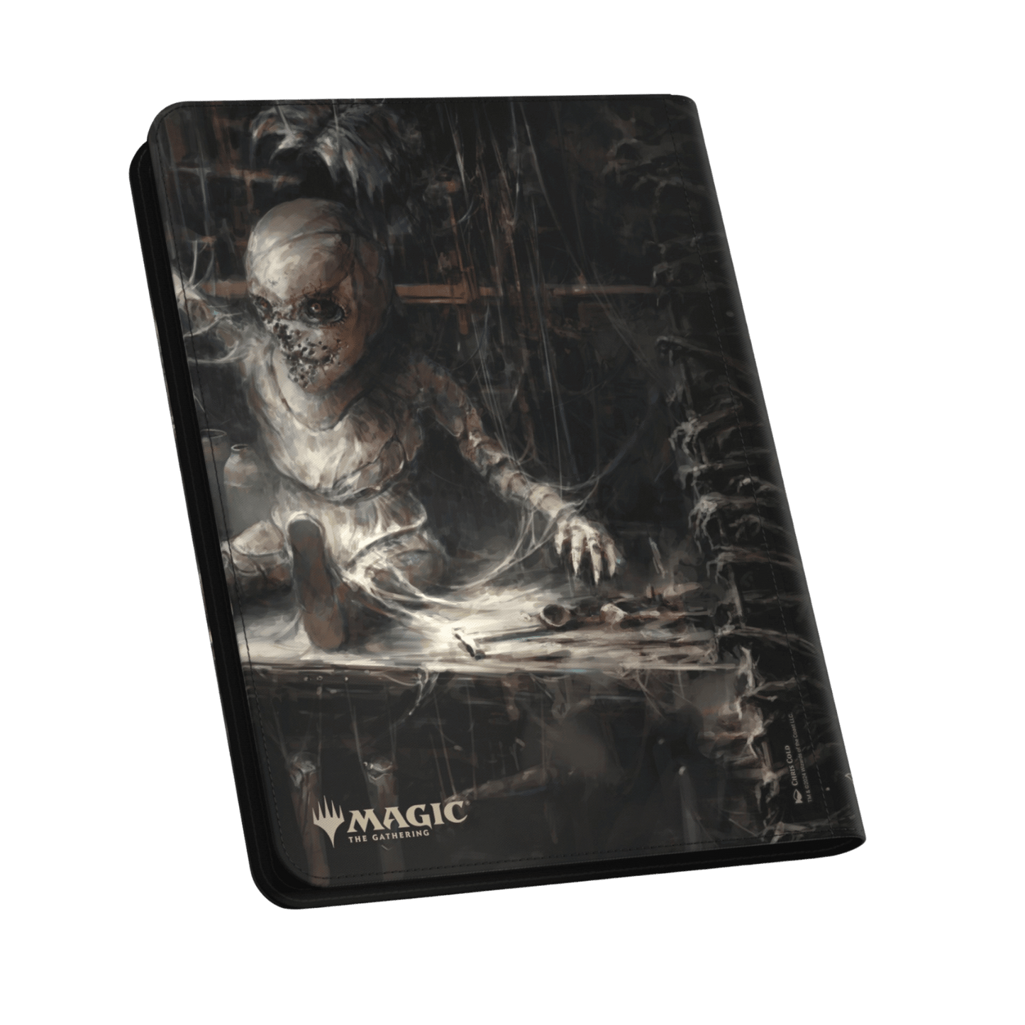 Zipfolio 360 Magic: The Gathering Duskmourn Dollmakers Shop Xenoskin Storage Album - 20 Pages, Holds 360 Cards - Ultimate Guard