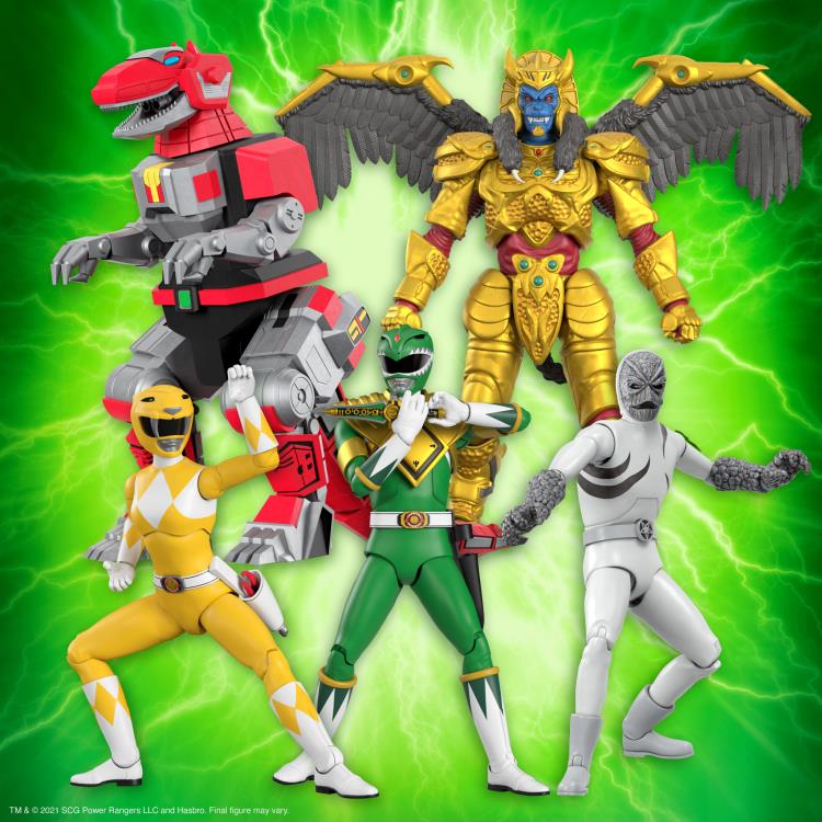 Mighty Morphin Power Rangers Goldar Figure - Super7 - ReAction: Ultimates