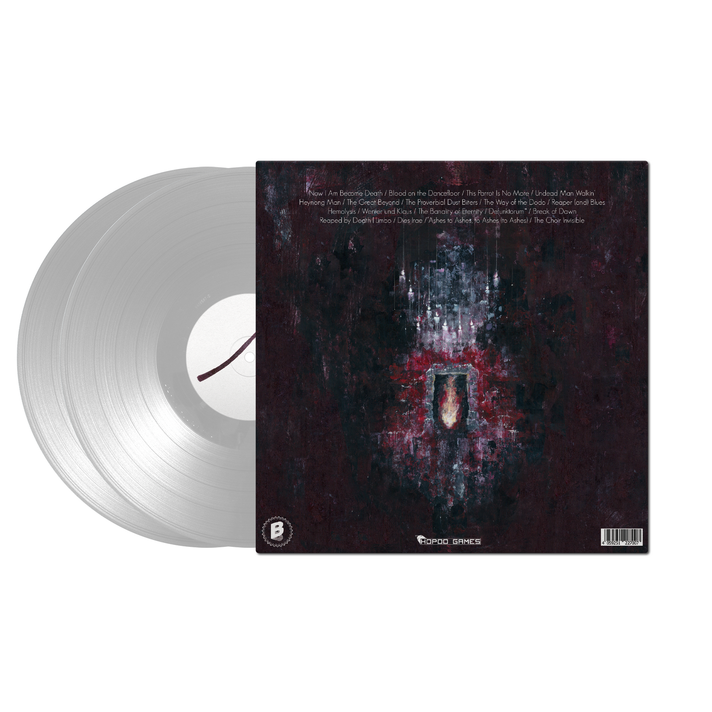 Deadbolt Original Soundtrack - Chris Christodoulou - 2 LP 180g White Vinyl Record Set