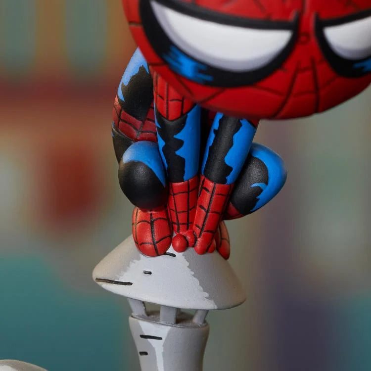 Marvel Animated Spider-Man Chimney Limited Edition Statue - Diamond Select