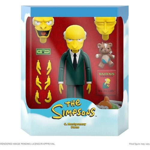 The Simpsons ULTIMATES! Montgomery Burns Wave 3 Figure