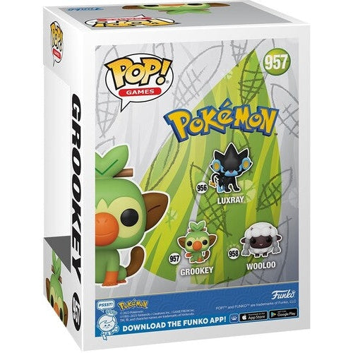 Grookey Pokemon Funko Pop! Games: #957