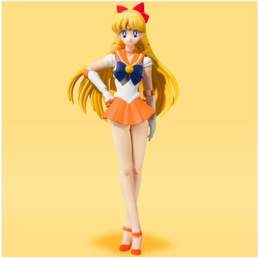 Sailor Moon Sailor Venus Animation Color Edition Action Figure - Bandai Spirits - S.H.Figuarts