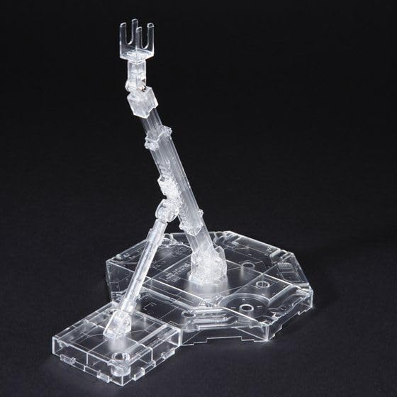 Gundam Gunpla Action Base 1 - Clear Display Stand - Bandai Hobby