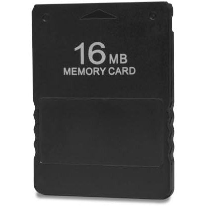 16MB PS2 Memory Card Black - PlayStation 2 - Tomee