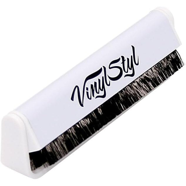 Anti-Static Carbon Fiber Record Brush White - Vinyl Styl