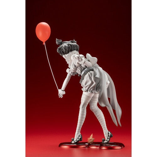 IT Pennywise Bishoujo Statue Monochrome Version