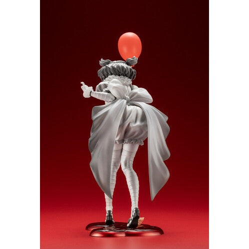 IT Pennywise Bishoujo Statue Monochrome Version