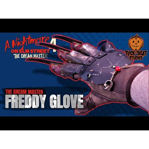 A Nightmare on Elm Street 4: The Dream Master Deluxe Freddy Krueger Glove - Trick or Treat Studios