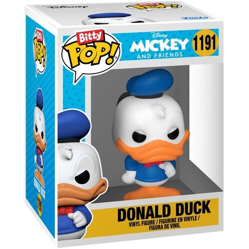 Mickey and Friends Donald & Daisy Duck Mini Vinyl Figure 2-Pack - Funko - Bitty POP! Disney #1191 & 1192