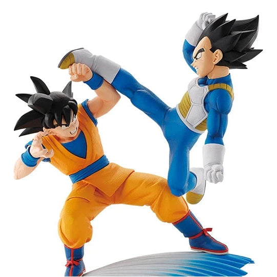 Dragon Ball Daima Goku vs. Vegeta Statue Figure - Bandai Spirits - Ichibansho Masterlise Plus