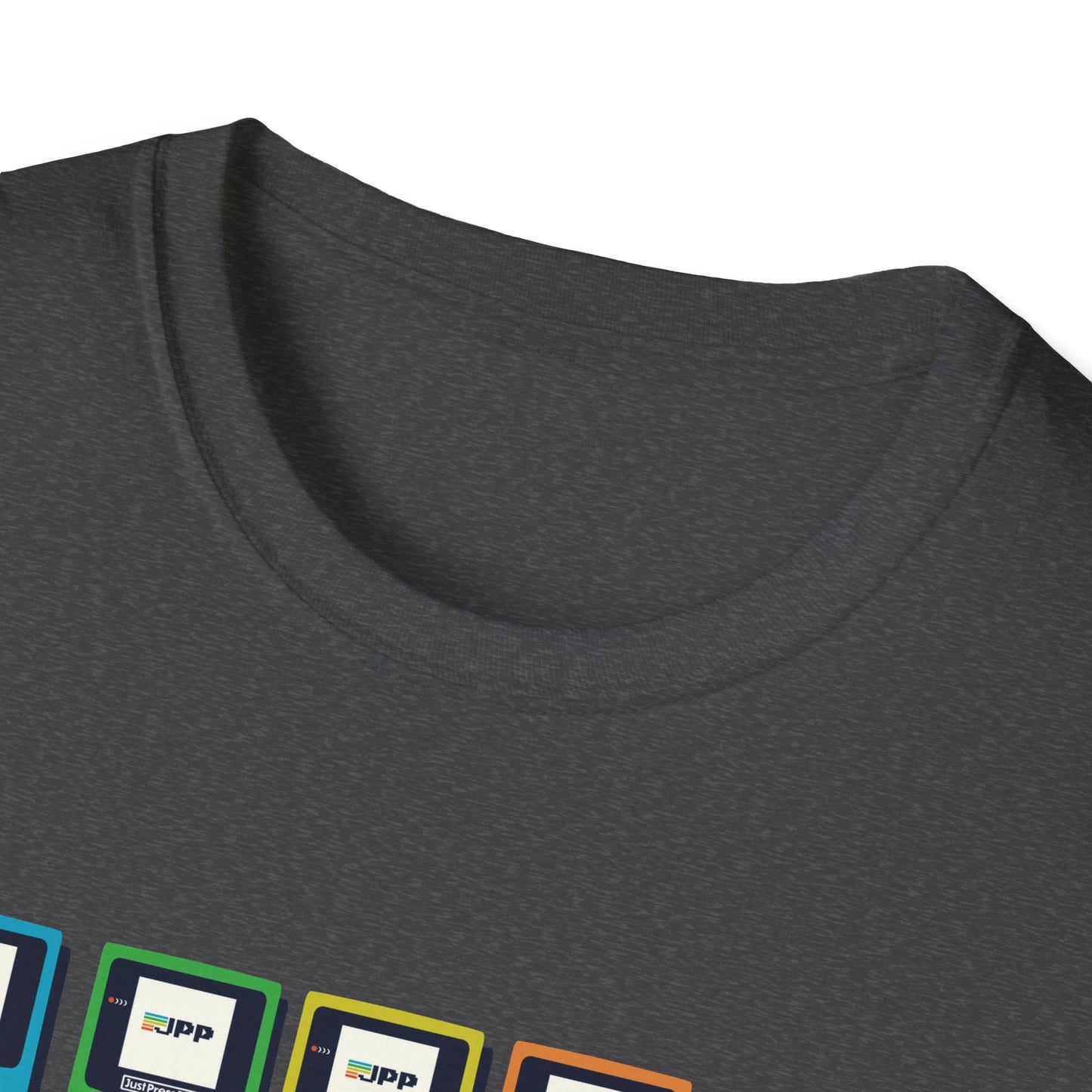 Just Press Play Unisex Softstyle T-Shirt - GBC