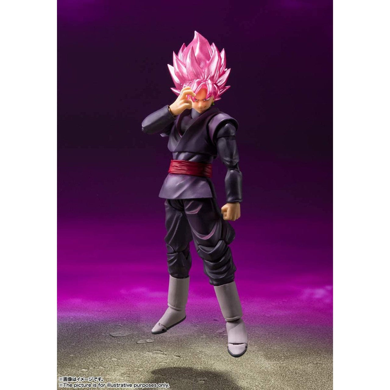 Dragon Ball Super S.H.Figuarts Goku Black Super Saiyan Rose Action Figure Reissue