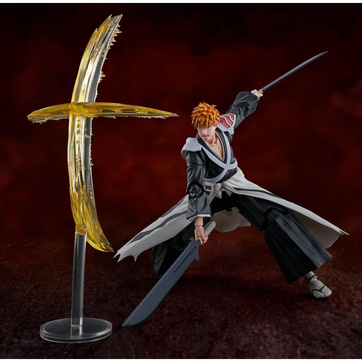 Bleach: Thousand-Year Blood War Ichigo Kurosaki Dual Zangetsu S.H.Figuarts Action Figure