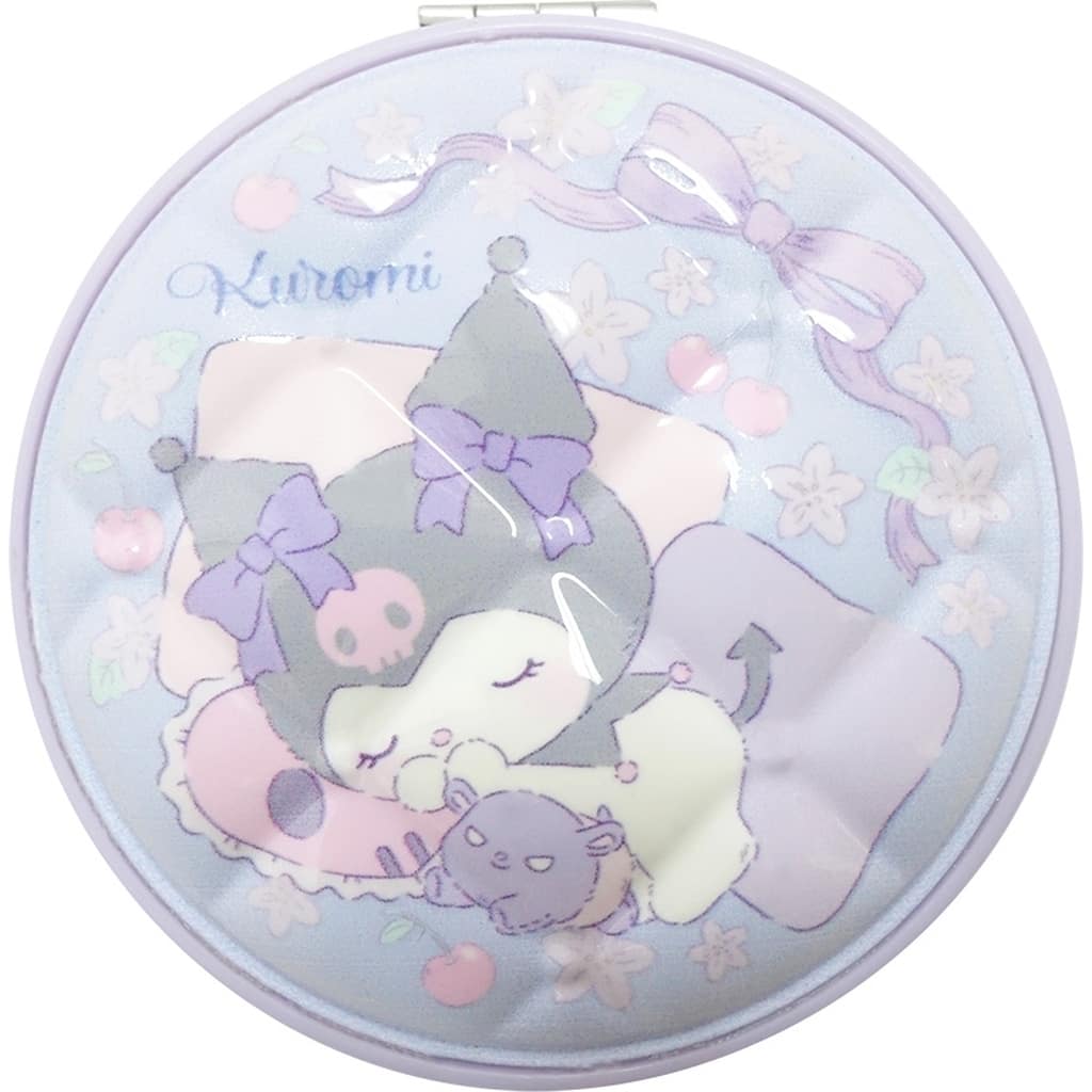Kuromi Puffy Compact Mirror - Sanrio