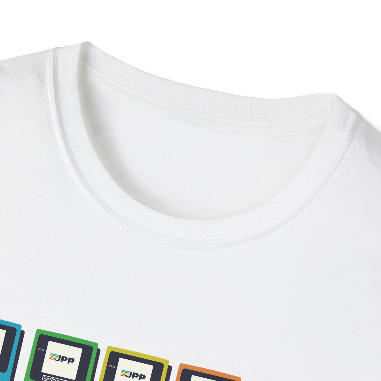 Just Press Play Unisex Softstyle T-Shirt - GBC