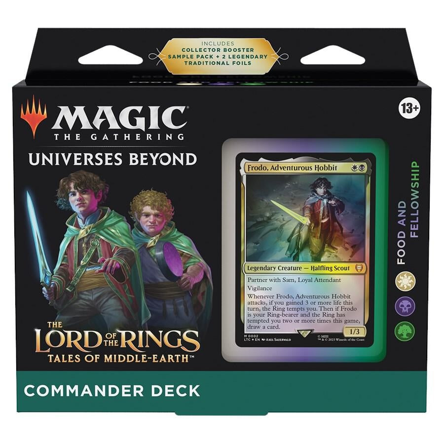 Food & Fellowship Lord of the Rings Commander Deck