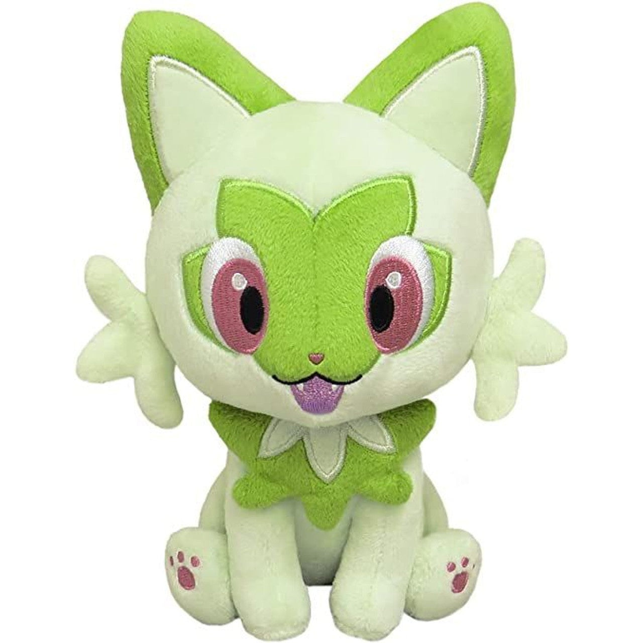 Pokemon Sprigatito 6 Stuffed Plush San ei All Star Collection pokemon-sprigatito-6-stuffed-plush-san-ei-all-star-collection