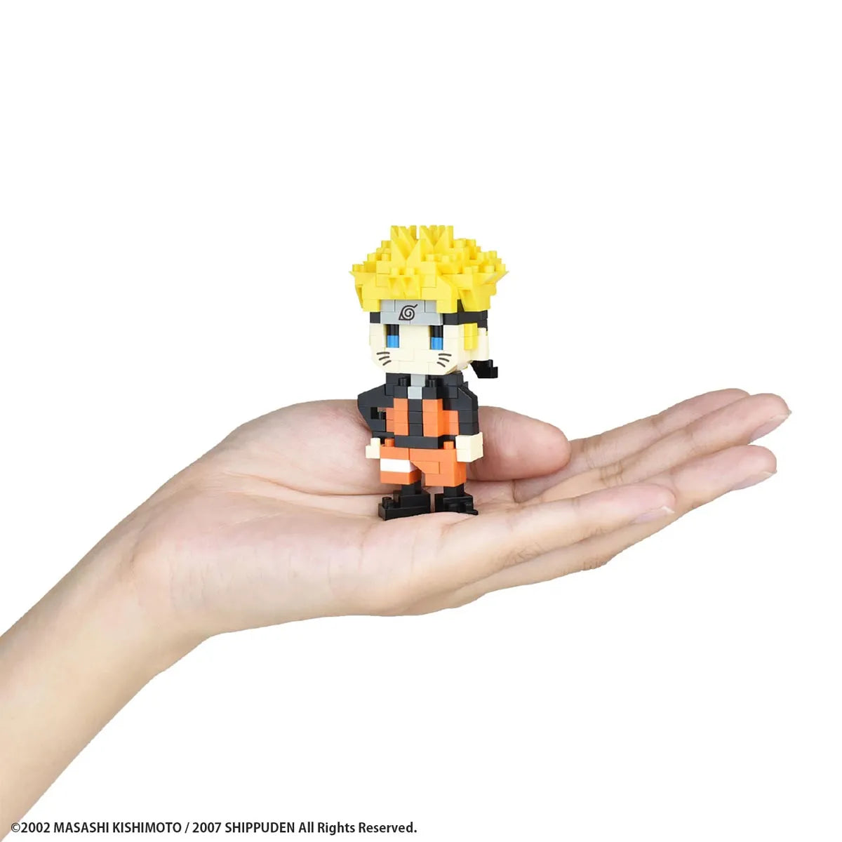 Naruto Shippuden Naruto Uzumaki Figure Building Kit - Nanoblock - Character Collection Series