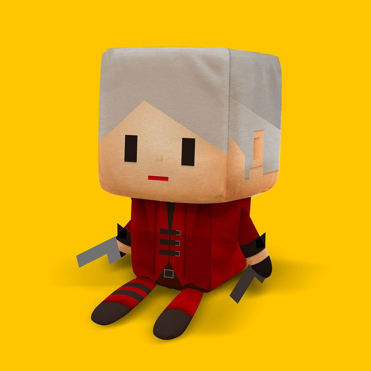 Devil May Cry Dante Plush Toy - Capcom - 40th Anniversary Voxenation