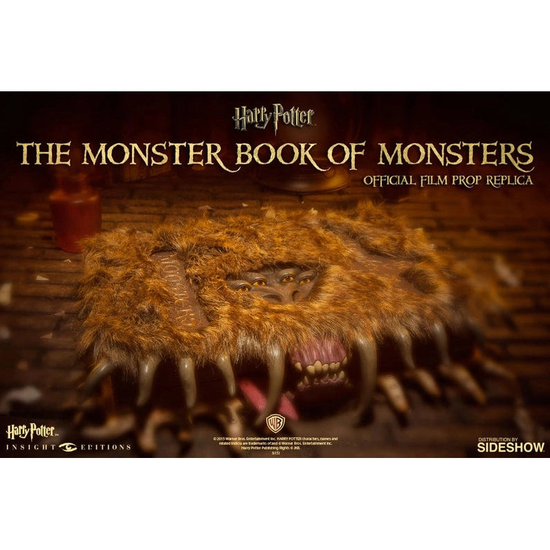 book of movie monsters Harry Potter: The Monster Book of Monsters Official Film Prop Replica