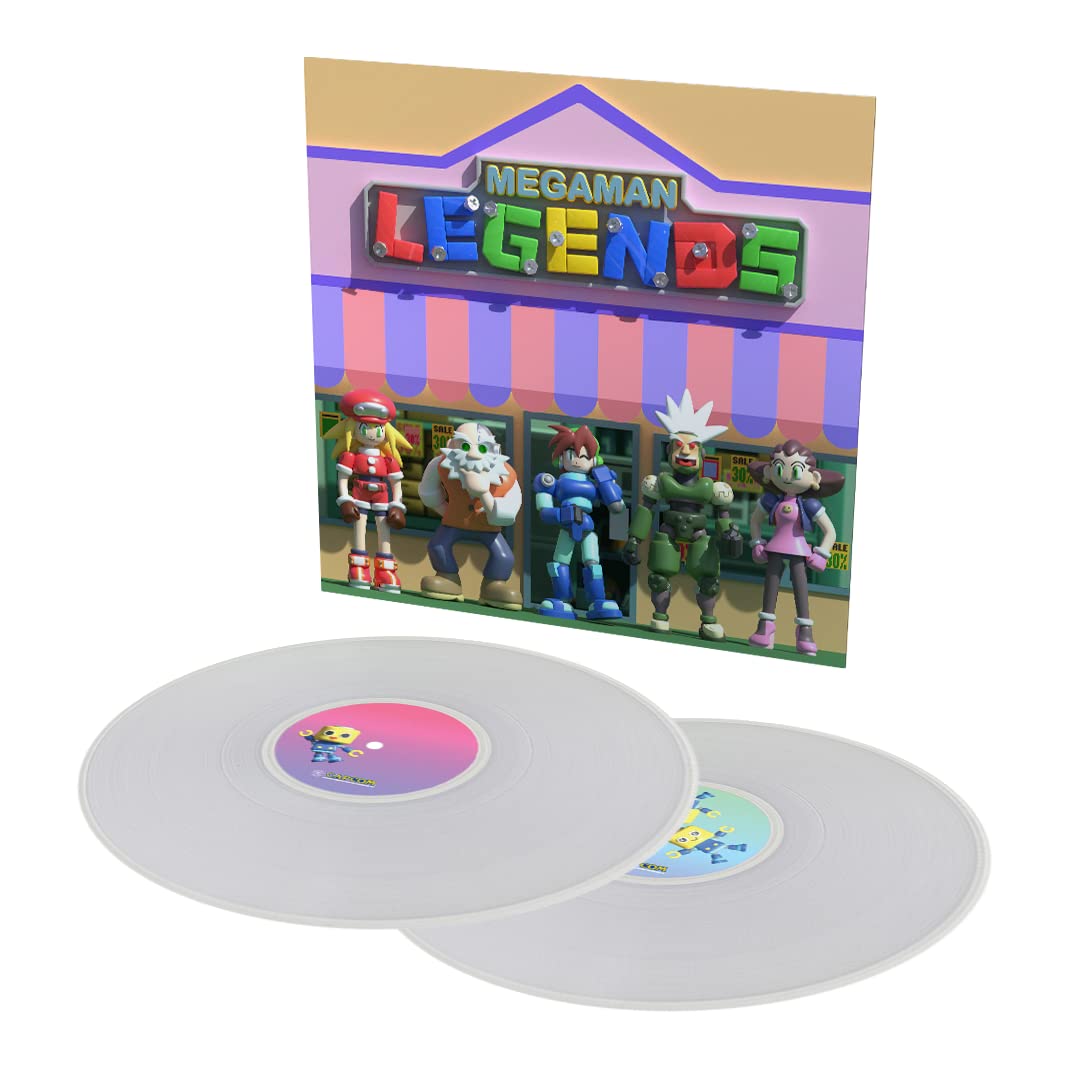 Mega Man Legends Soundtrack 2 LP Clear Vinyl