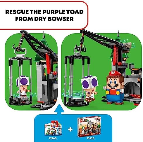 LEGO Super Mario: Dry Bowser Castle Battle Buildable Game - LEGO #71423
