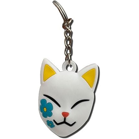 Demon Slayer: Kimetsu no Yaiba Makomo Warding Mask 3D Keychain - Great Eastern Entertainment