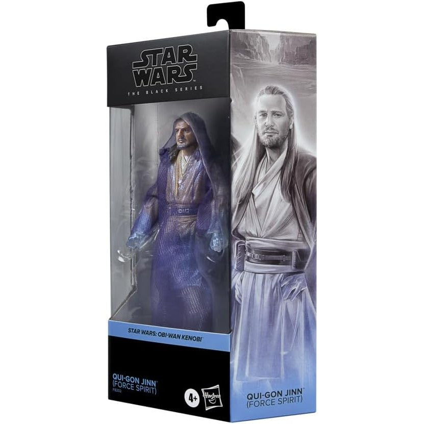 Star Wars: Obi-Wan Kenobi Qui-Gon Jinn Force Spirit Action Figure - Hasbro - Star Wars: The Black Series