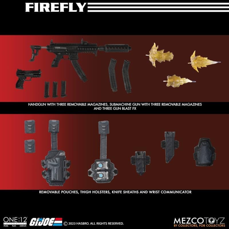 G.I. Joe Firefly Action Figure - Mezco Toyz - One:12 Collective