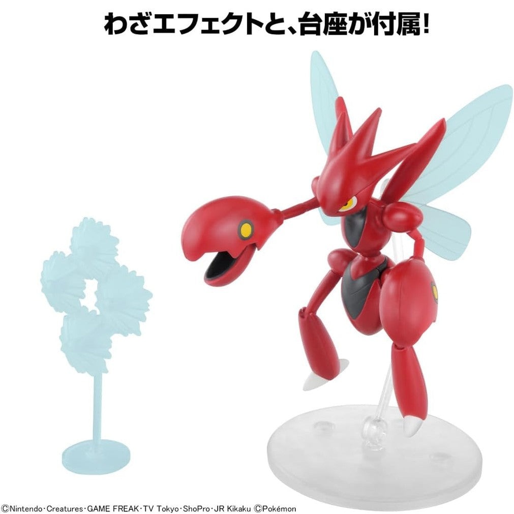 Pokemon Scizor Figure Model Kit - Bandai Spirits - Pokemon Select #55