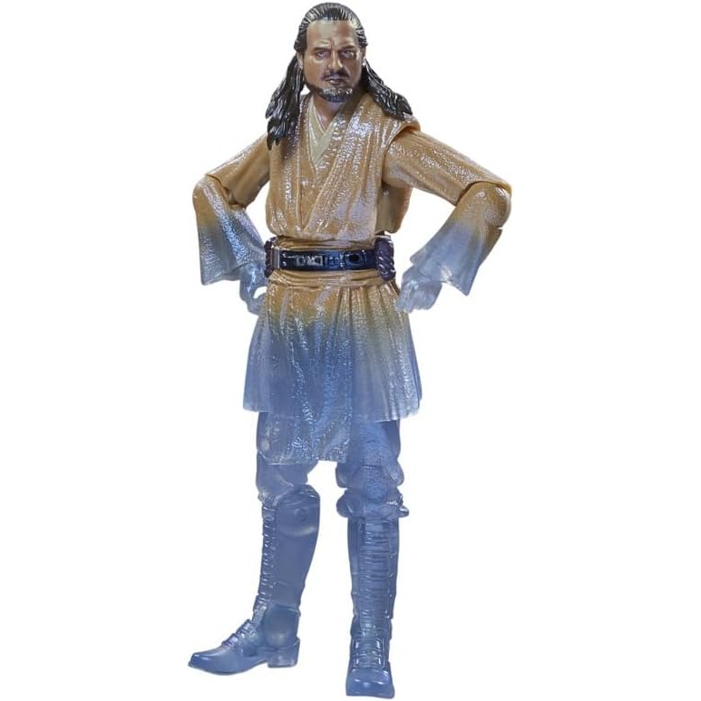Star Wars: Obi-Wan Kenobi Qui-Gon Jinn Force Spirit Action Figure - Hasbro - Star Wars: The Black Series