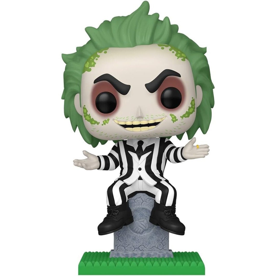 Beetlejuice on Tombstone Vinyl Figure - Funko - POP! Plus #1757