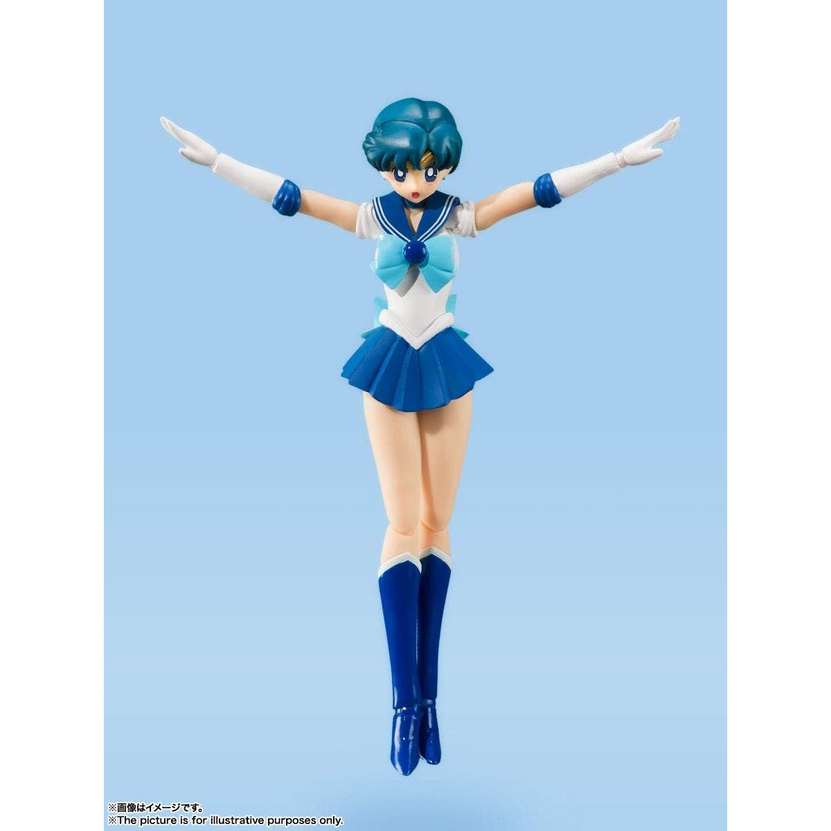 Sailor Moon Sailor Mercury Animation Color Edition Action Figure - Bandai Spirits - S.H.Figuarts