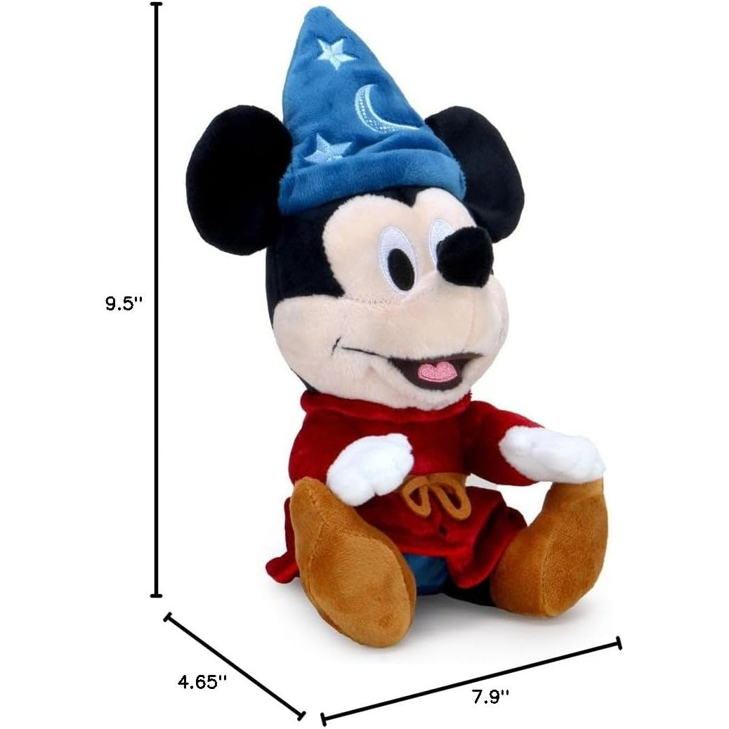 Fantasia Sorcerer Mickey Mouse 80th Anniversary Plush - Disney, Kidrobot - Phunny