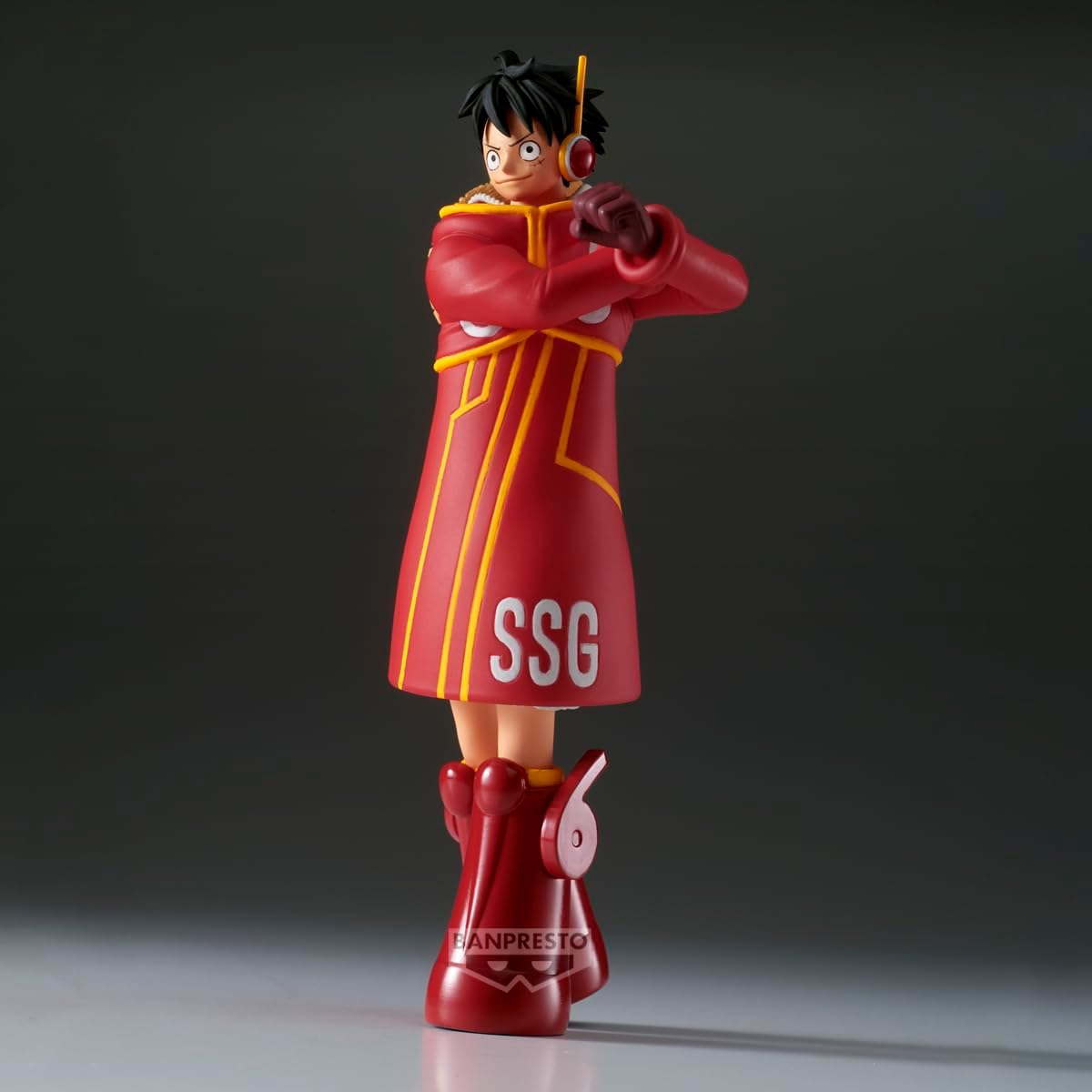 One Piece The Shukko Monkey D. Luffy Egghead Ver. Statue Figure - Banpresto -