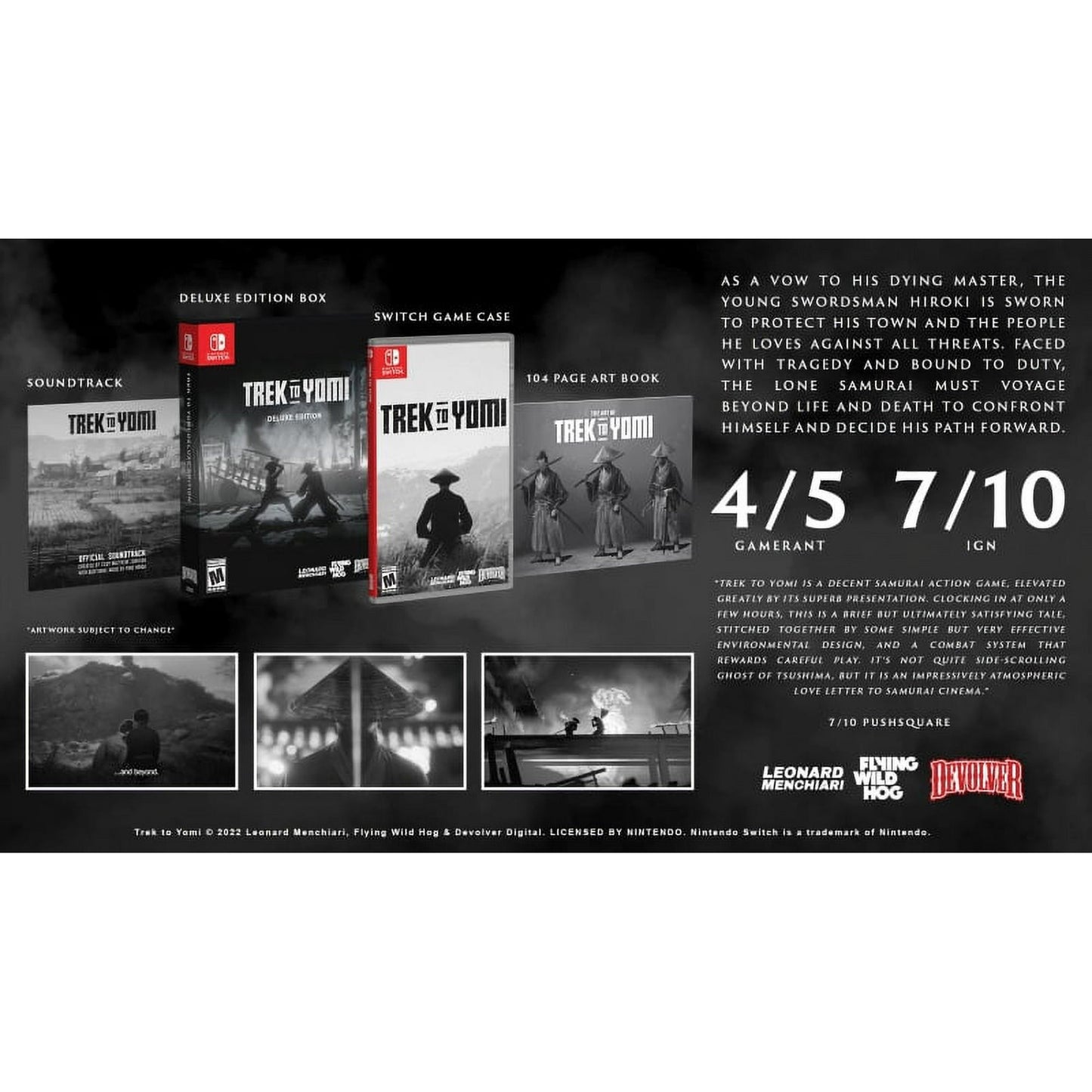 Trek To Yomi Deluxe Edition - Nintendo Switch