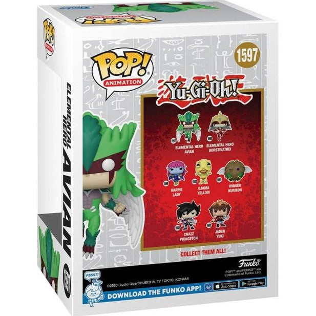 Yu-Gi-Oh! Elemental Hero Avian Vinyl Figure - Funko - POP! Animation #1597