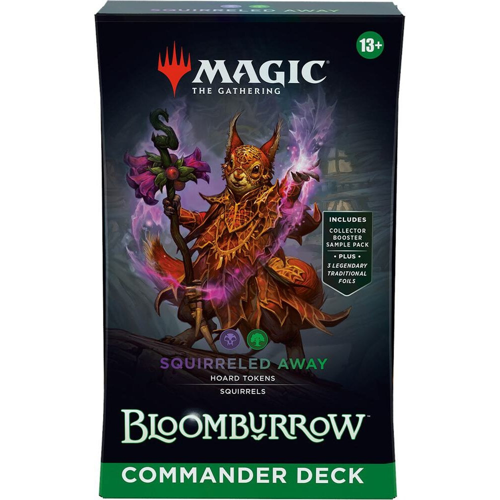 squirreled away mtg commander deck Squirreled Away Bloomburrow Commander Deck