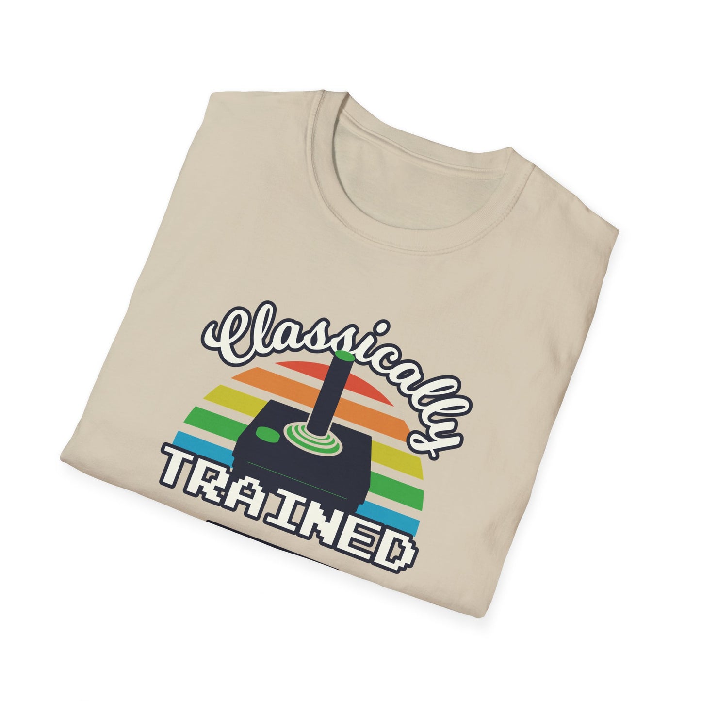 Just Press Play Unisex Softstyle T-Shirt - Classically Trained