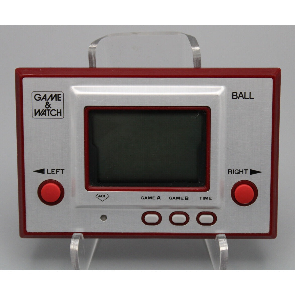 1980 Nintendo Game & Watch Ball AC-01 Handheld Game Working w/ Battery Door