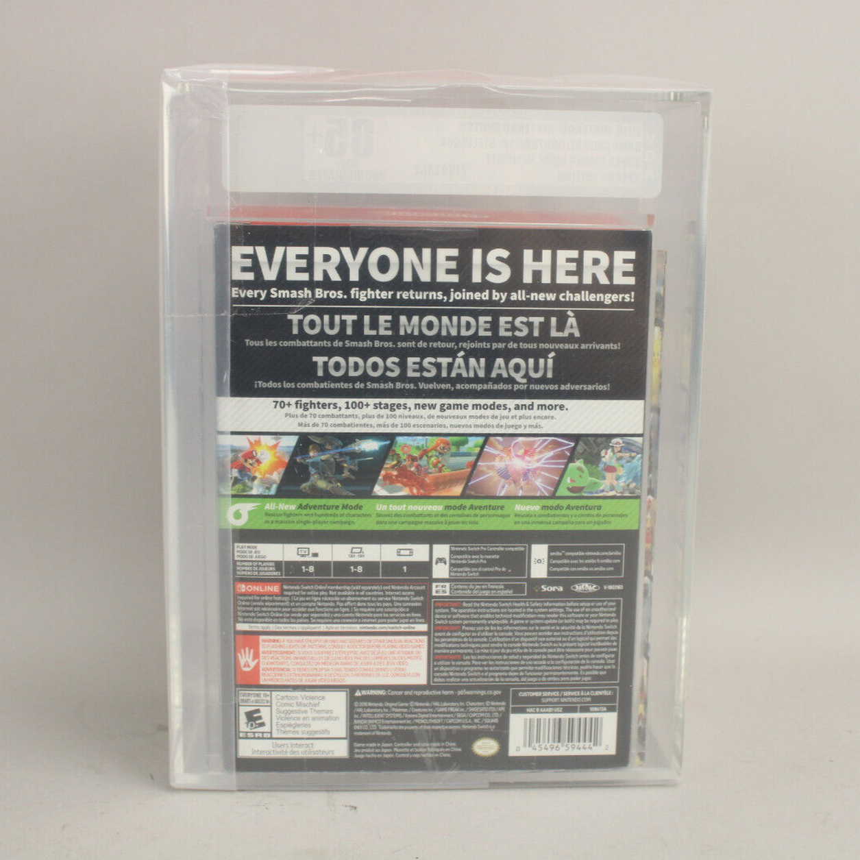 Super Smash Bros. Ultimate: Special Edition - Nintendo Switch VGA Gold U85+ NM+