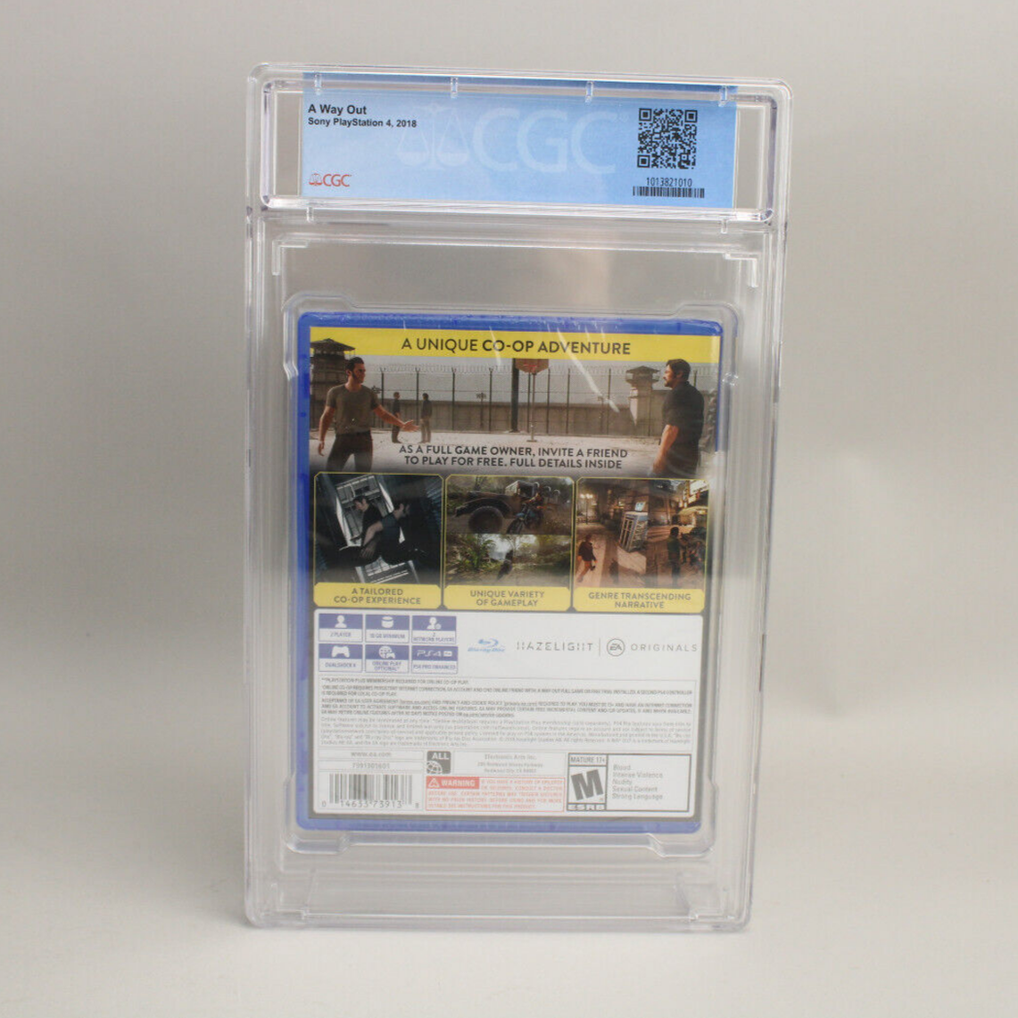 A Way Out Sony PlayStation 4 PS4 New Factory Sealed CGC Graded 9.9 A++ Flawless!