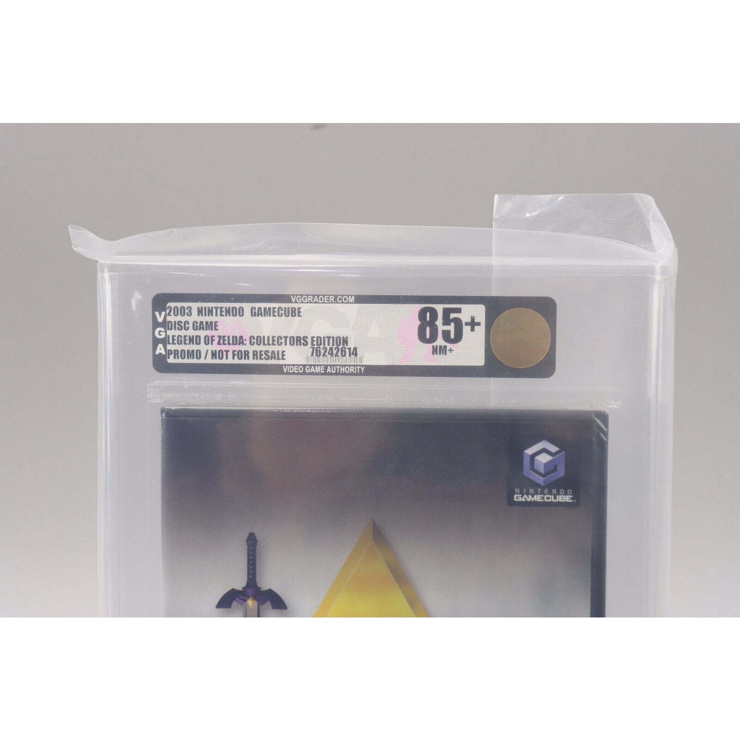 Legend of Zelda Collector's Edition GameCube Promotional Disc VGA Gold 85+ NM+