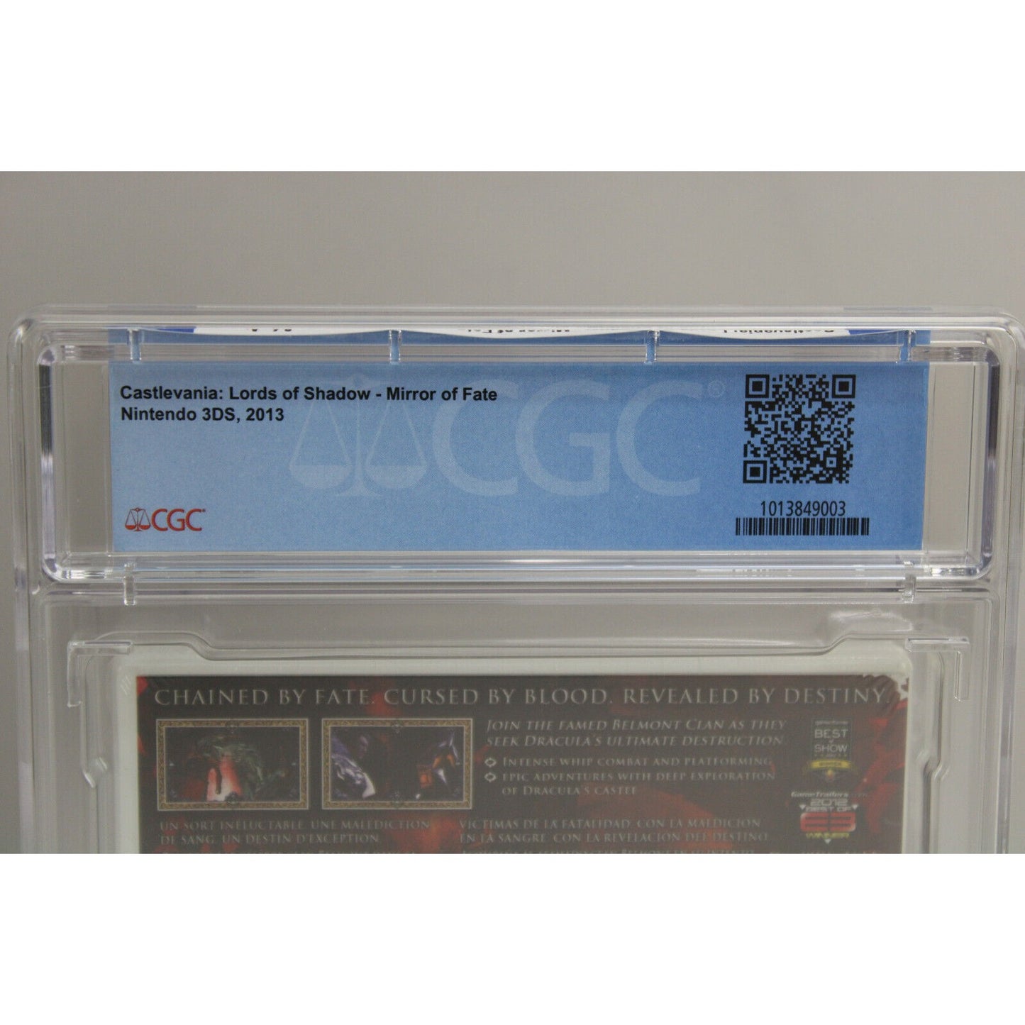 Castlevania Lords of Shadow Mirror of Fate Nintendo 3DS Sealed CGC Graded 9.6 A+
